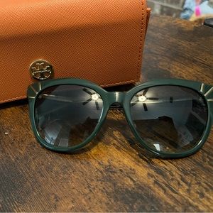 Tory Burch Green Sunglasses